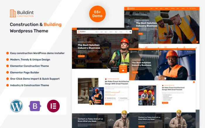 Buildint-Construction & Building WordPress Theme