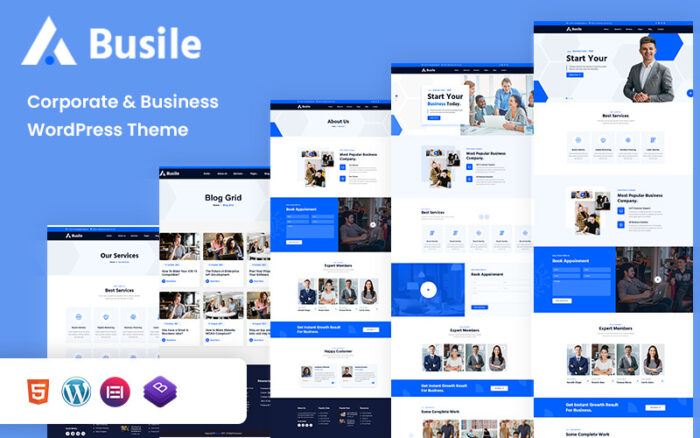 Busile - Corporate & Business WordPress Theme