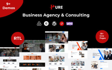 Business Agency & Consulting Wordpress Theme WordPress Theme