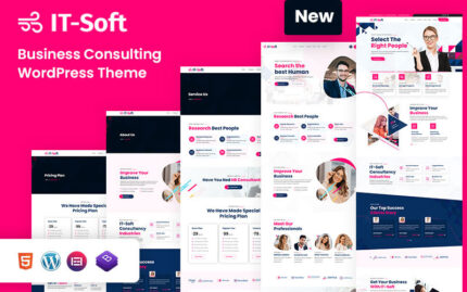 Business Consultancy and Multipurpose HTML5 Template Website Template