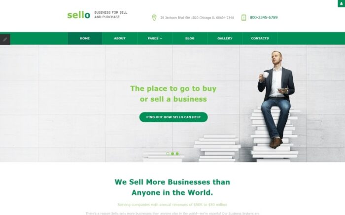 Business Responsive Joomla Template