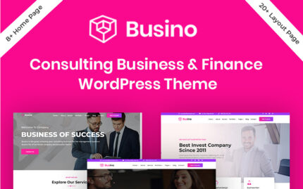 Busino - Business Consulting & Corporate WordPress Theme