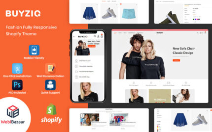 Buyzio - Fashion & Clothing Multipurpose Shopify Theme