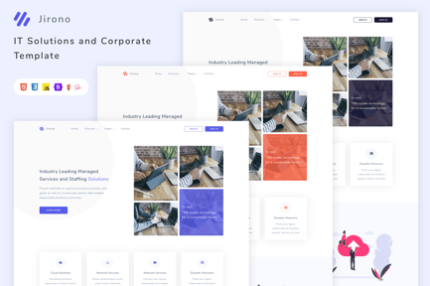 Jirono - IT Solutions and Corporate Template