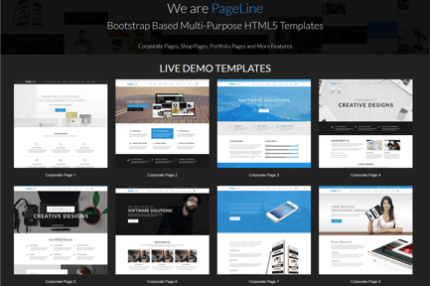 PageLine - Bootstrap Based Multipurpose HTML5 Tem