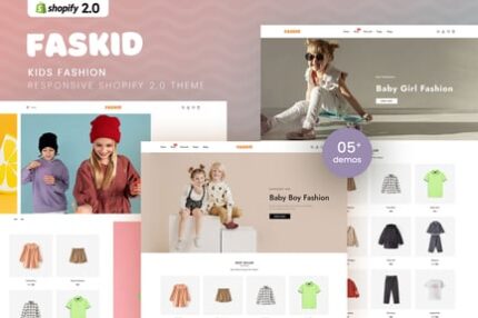 Kasfid - Kids Fashion Responsive Shopify 2.0 Theme