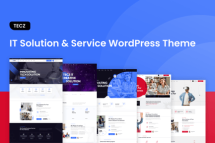 Tecz - IT Solutions & Technology WordPress Theme