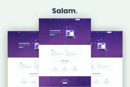 Slam - Startup and SaaS Template