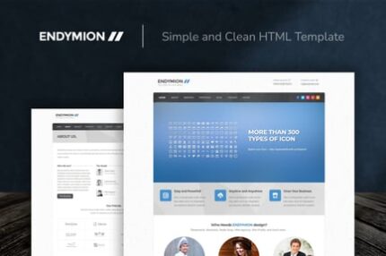 Endymion - Simple and Clean HTML Template