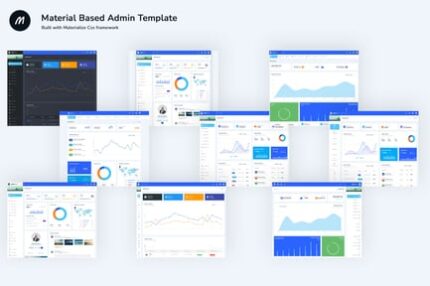 MatPress - Materialize Admin Template