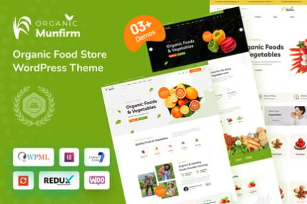 Munfirm - Organic Food Store WordPress Theme