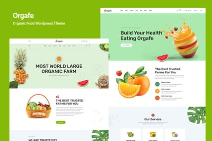 Orgafe - Organic Food WordPress Theme