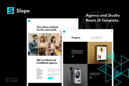 Slope-Responsive Agency & Studio React JS Template