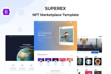 Superex - NFT Marketplace Template