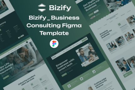 Bizify - Business Consulting Figma Template