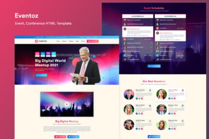 Conference, Event And Meetup HTML Template