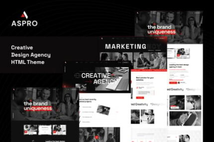 Aspro - Creative Design Agency HTML Template