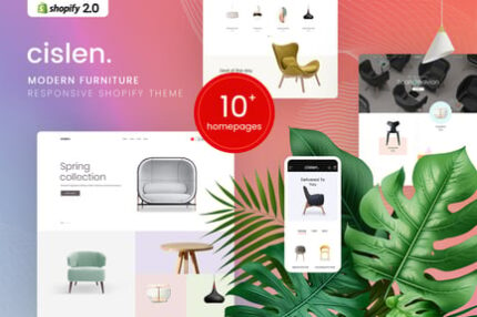 Cislen - Modern Furniture Responsive Shopify Theme