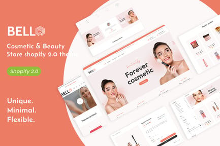 Bello - The Cosmetics & Beauty Responsive Shopify