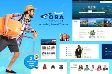 Ora | Travel, Tour Booking WordPress Theme