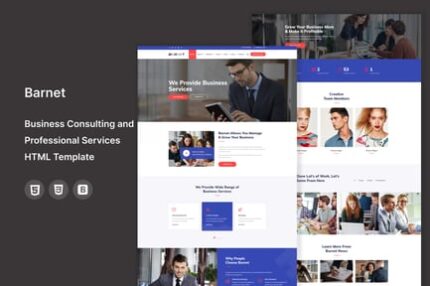 Barnet -Consulting and Professional HTML Template