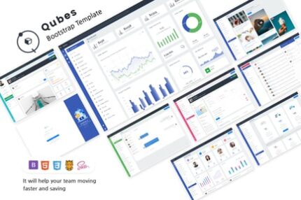 Qubis - Multipurpose Bootstrap Admin Template