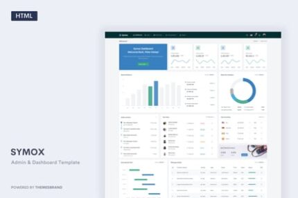 Symox - Admin & Dashboard Template