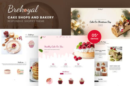 Brekoyal - Cake & Bakery Responsive Shopify Theme