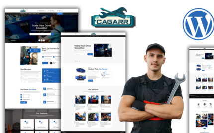 Cagaar Mechanics Car Repair WordPress Theme