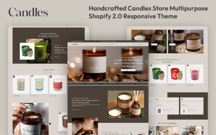 Candles - Handcrafted Candles Store Multipurpose Shopify 2.0 Responsive Theme Shopify Theme