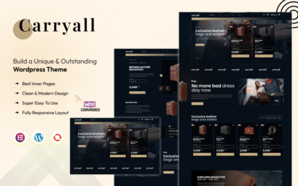 Carryall - Mega Shop Multipurpose WooCommerce Theme