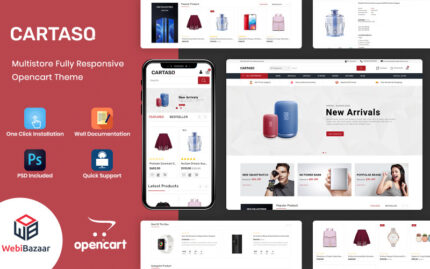 Cartaso - Mega Store OpenCart Template