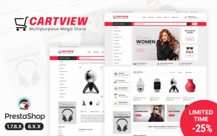 Cartview - Multipurpose Electronics PrestaShop Theme