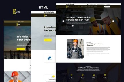 Xpat - Construction & Renovation HTML Template