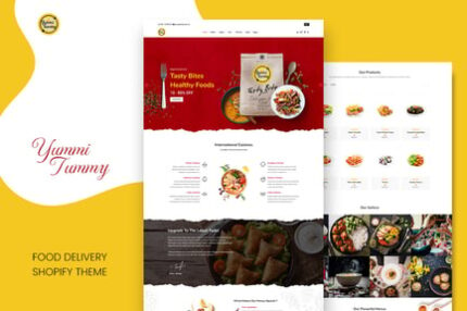 Yummi - Food Delivery Shopify Theme