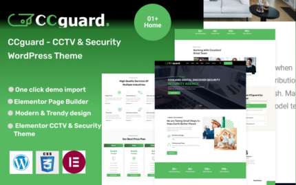 ccguard - CCTV & Security WordPress Theme