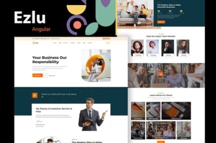 Ezlu - Angular 13 Business Consulting Template