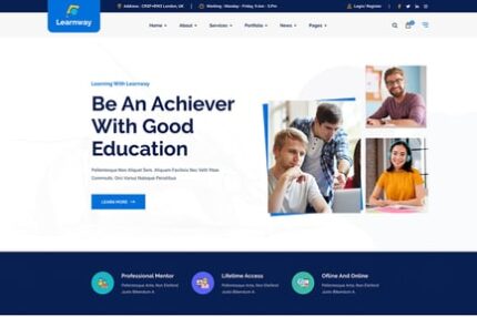 Learnway - Professional LMS Online Education Cours