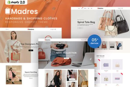 Madres - Handbags & Shopping Clothes Shopify Theme