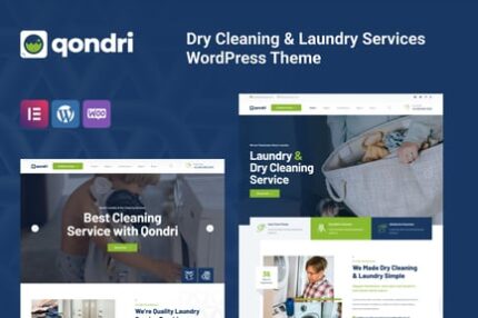 Qondri - Dry Cleaning & Laundry Services WP Theme