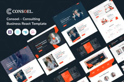 Consoel - Consulting Business React Template