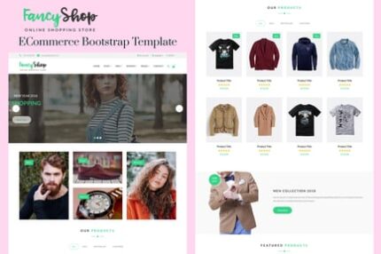 Fancyshop - ECommerce Bootstrap Template