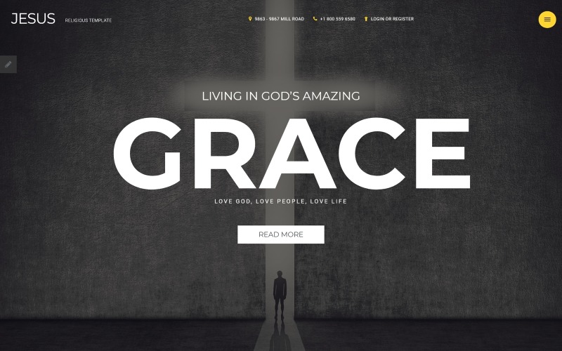 Christian Responsive Joomla Template