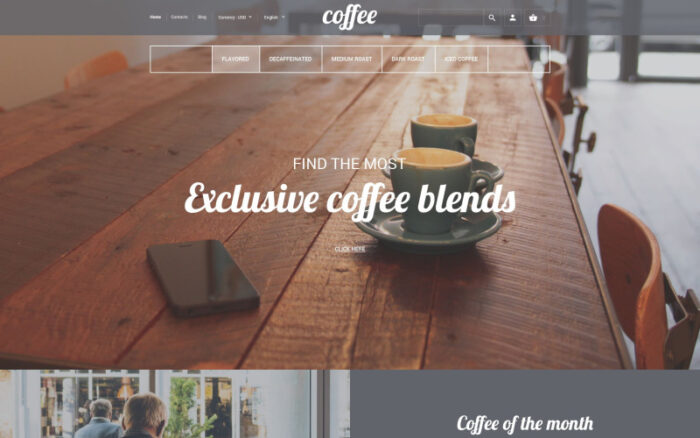 Coffee House PrestaShop Theme