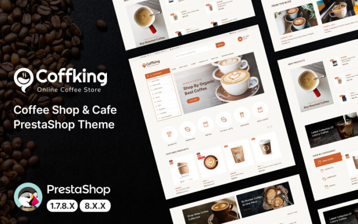 Coffking - Coffee, Chocolate and Bakery PrestaShop Theme