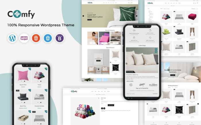 Comfy - Responsive WooCommerce Template WooCommerce Theme