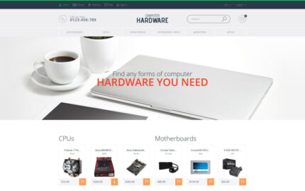 Computer Hardware PrestaShop Theme