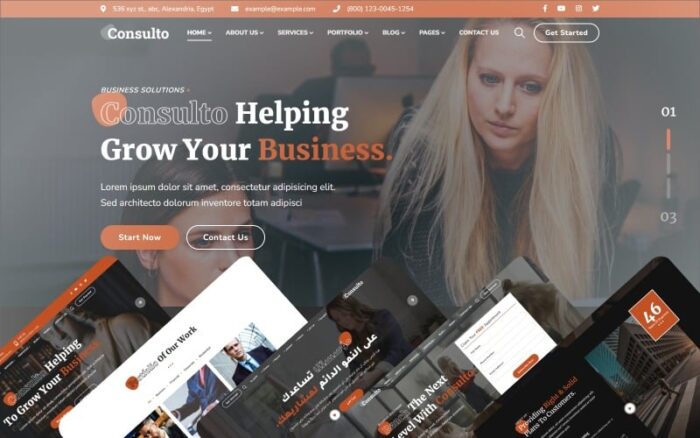 Consulto - Business & Law Consulting Bootstrap 5 Responsive HTML5 Website Template