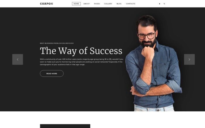 Copron - Financial Advisor Multipage Corporate Joomla Template