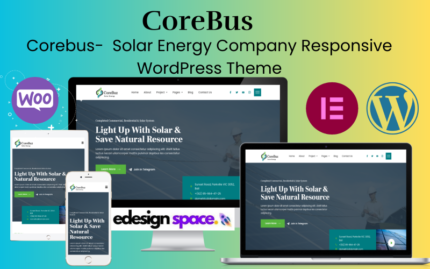 CoreBus - Solor Energy Company Responsive Wordpress Theme WordPress Theme